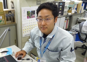 土木建設課 主任主事 平成28年入庁