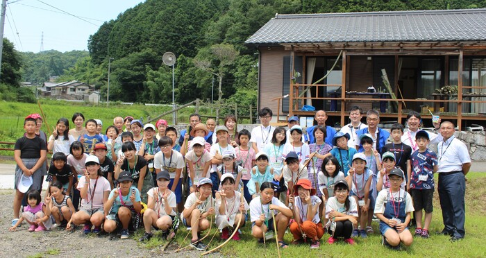 七飯町と三木町の小学生交流事業