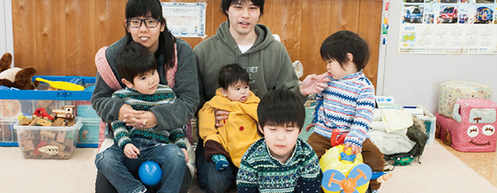 香西雅之さんとご家族3