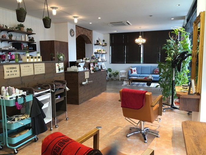 Hair Salon Ciel店内