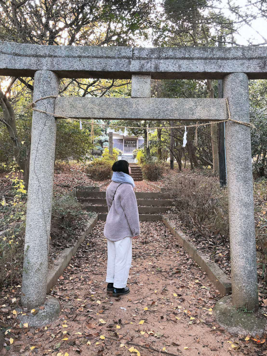 天満神社（マップのI地点付近）