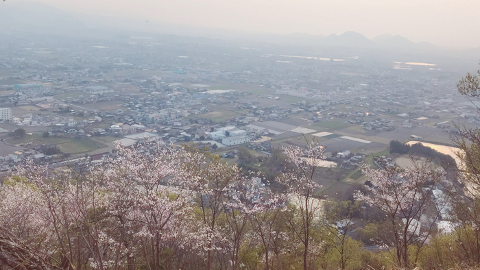 白山からの景色