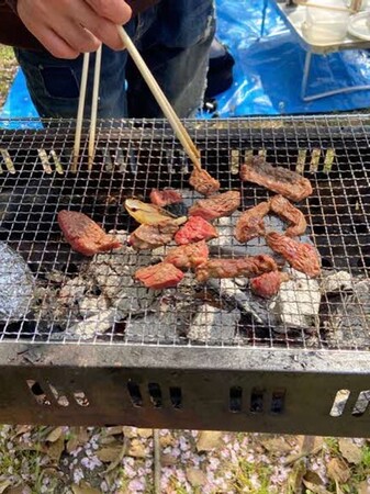 池戸神社BBQ