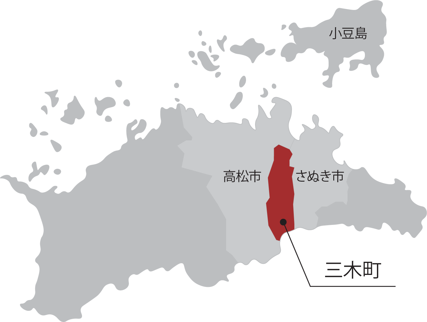 三木町地図